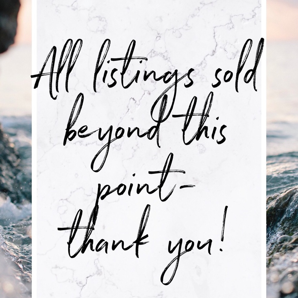 Sold listings found beyond this point ❤️